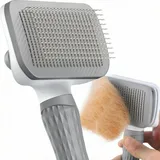 Gray Dog & Cat Grooming Brush, photo 1