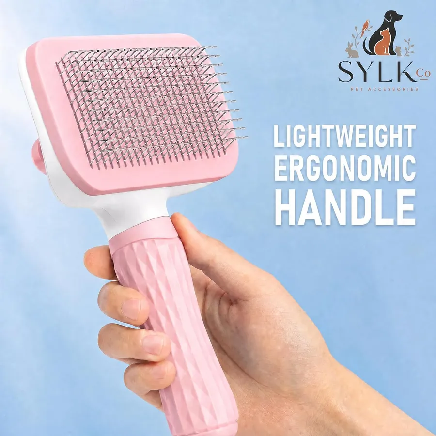 Pink Dog & Cat Grooming Brush, photo 4