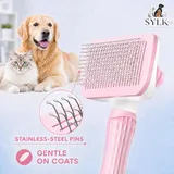 Pink Dog & Cat Grooming Brush, photo 6